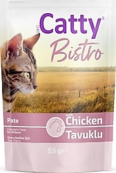 Catty Bistro Tavuklu 85 gr Yavru Kedi Yaş Maması