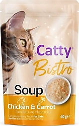 Catty Bistro Tavuklu ve Havuçlu 40 gr Kedi Çorbası