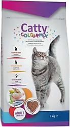 Catty Colourmix Renkli Taneli 1 kg Yetişkin Kedi Maması