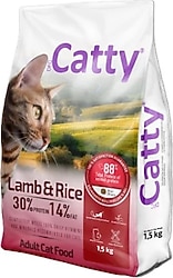 Catty Kuzu Etli ve Pirinçli 1.5 kg Yetişkin Kedi Maması
