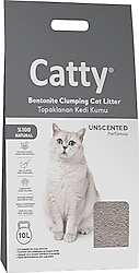 Catty Natural Parfümsüz 10 lt Bentonit Kedi Kumu