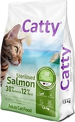 Catty Somonlu 1.5 kg Kısırlaştırılmış Kedi Maması