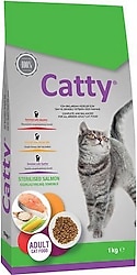 Catty Somonlu 1 kg Kısırlaştırılmış Yetişkin Kedi Maması