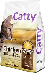 Catty Tavuklu 1.5 kg Yetişkin Kedi Maması