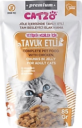 Catzo Premium 85 gr Yetişkin Kedi Yaş Maması