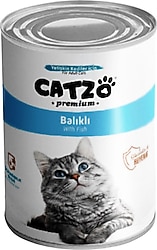 Catzo Premium Somonlu 400 gr Yetişkin Konserve Kedi Maması