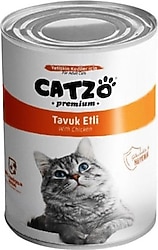 Catzo Premium Tavuk Etli 400 gr Yetişkin Konserve Kedi Maması