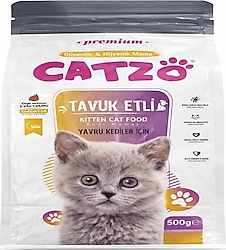 Catzo Tavuklu 500 gr Yavru Kedi Maması
