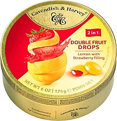 Cavendish & Harvey Limon ve Çilek Dolgulu Şeker 175 gr