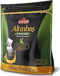 Çaykur Altınbaş Tomurcuklu 200x5 gr Bergamotlu Poşet Çay