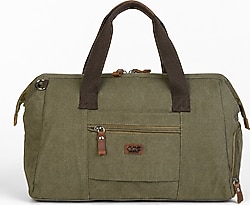 ÇÇS 40231 Yeşil Kumaş El Valizi