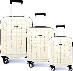 ÇÇS 5201 Crocodile Abs 3'lü Valiz Seti