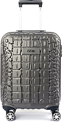 ÇÇS 5201 Crocodile Abs Kabin Boy Valiz Antrasit