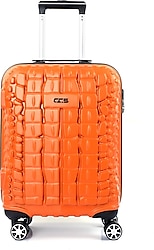 ÇÇS 5201 Crocodile Abs Kabin Boy Valiz Turuncu