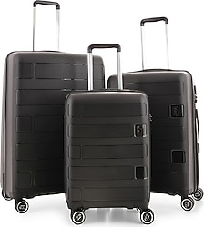 ÇÇS 5236 Polipropilen Kabin + Orta + Büyük Boy 3'lü Valiz Seti