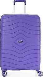 ÇÇS 5242 Polipropilen Mor Orta Boy Valiz