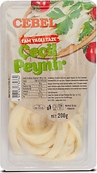 Cebel Tam Yağlı Çeçil Peynir 200 gr