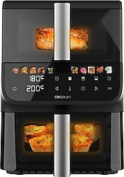 Cecotec Cecofry Duolevel 10000 Duosize Window 10 lt Yağsız Fritöz