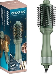 Cecotec Ceramiccare Unique Olive Saç Düzleştirme Fırçası