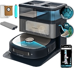 Cecotec Conga Z100 Çöp İstasyonlu Akıllı Robot Süpürge
