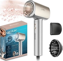 Cecotec Dryglam Nano Plasma Gümüş 1600 W Saç Kurutma Makinesi
