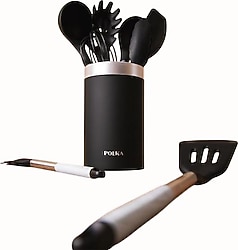 Cecotec Polka Exclusive Wood & Rock 9 Parça Silikon Servis Seti