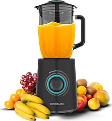 Cecotec Power Black Titanium 2300MAX Mix Go 2300 W Smoothie Blender