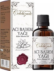 Çelebizade Acı Badem Yağı 20 ml
