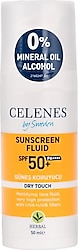 Celenes By Sweden Dry Touch Fluid 50 ml 50 Faktör Güneş Kremi