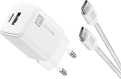 Cellularline 30 W Type-C Kablolu Hızlı Şarj Aleti