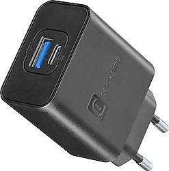 Cellularline ACHSMUSB2PD25WK 25 W Hızlı Şarj Adaptörü