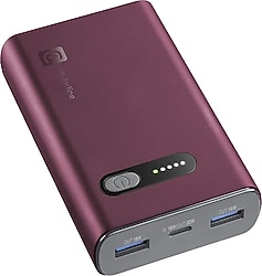 Cellularline Fast Kırmızı 10000 mAh Hızlı Şarj Powerbank