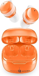 Cellularline Flow TWS Turuncu Kulak İçi Bluetooth Kulaklık