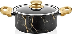 Cem Gold Marble 20 cm Derin Tencere