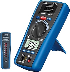 Cem LA-1011 Kablo Test Cihazı Multimetre