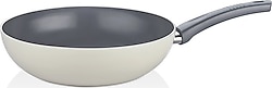 Cem Soft 28 cm Seramik Wok Tava
