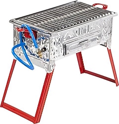 Cemre C-07 Ayaklı Lav Taşlı Tüplü Mangal