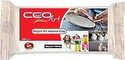 Ceo Art 500 gr Doğal Kil Beyaz