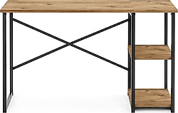 Ceramical MSR 60X120 cm Raflı Çalışma Masası