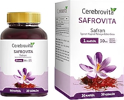 Cerebrovita Safrovita Safran Ekstresi 30 Kapsül