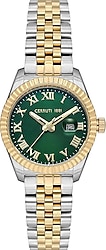 Cerruti 1881 CIWLG0037903 Yeşil-Altın Kadın Kol Saati
