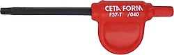 Ceta Form F37-06 P Saplı T6 Torx Uçlu Bayrak Tornavida