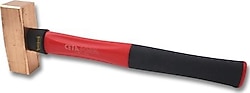 Ceta Form L18F-1000 1000 gr Fiber Saplı Bakır Çekiç