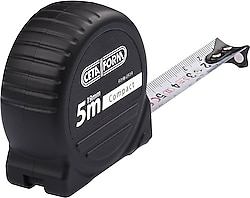 Ceta Form P05B-0519 Siyah Kasa 5 m x 19 mm Compact Şerit Metre