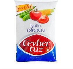 Cevher 750 gr İyotlu Rafine Sofra Tuzu