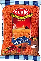 Çevik 1 kg Kırmızı Mercimek