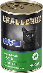 Challenge Pate Kuzu Etli 400 gr Yetişkin Konserve Köpek Maması
