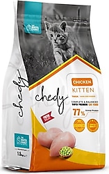 Chedy Kitten Tavuk Etli 1.5 kg Yavru Kedi Maması