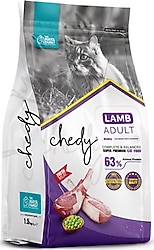 Chedy Kuzu Etli 1.5 kg Yetişkin Kedi Maması