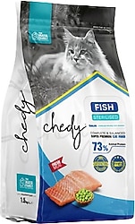 Chedy Sterilised Kısırlaştırılmış Balık Etli 10 kg Yetişkin Kedi Maması
